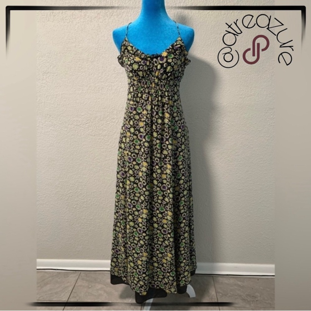 🈹 Armani Exchange 90s Floral Maxi Dress